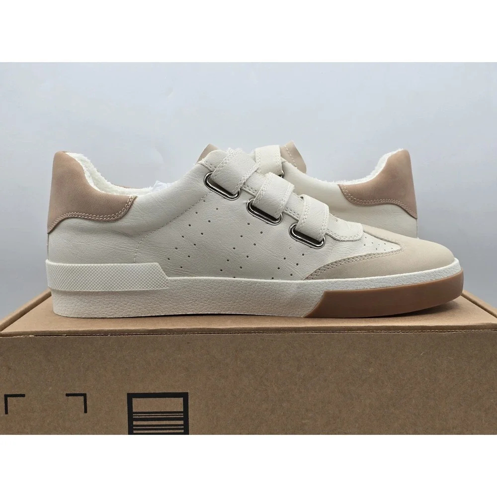 NEW Dolce Vita‎ Women's Hook Fashion Sneaker - Size 11 - Color White/Beige